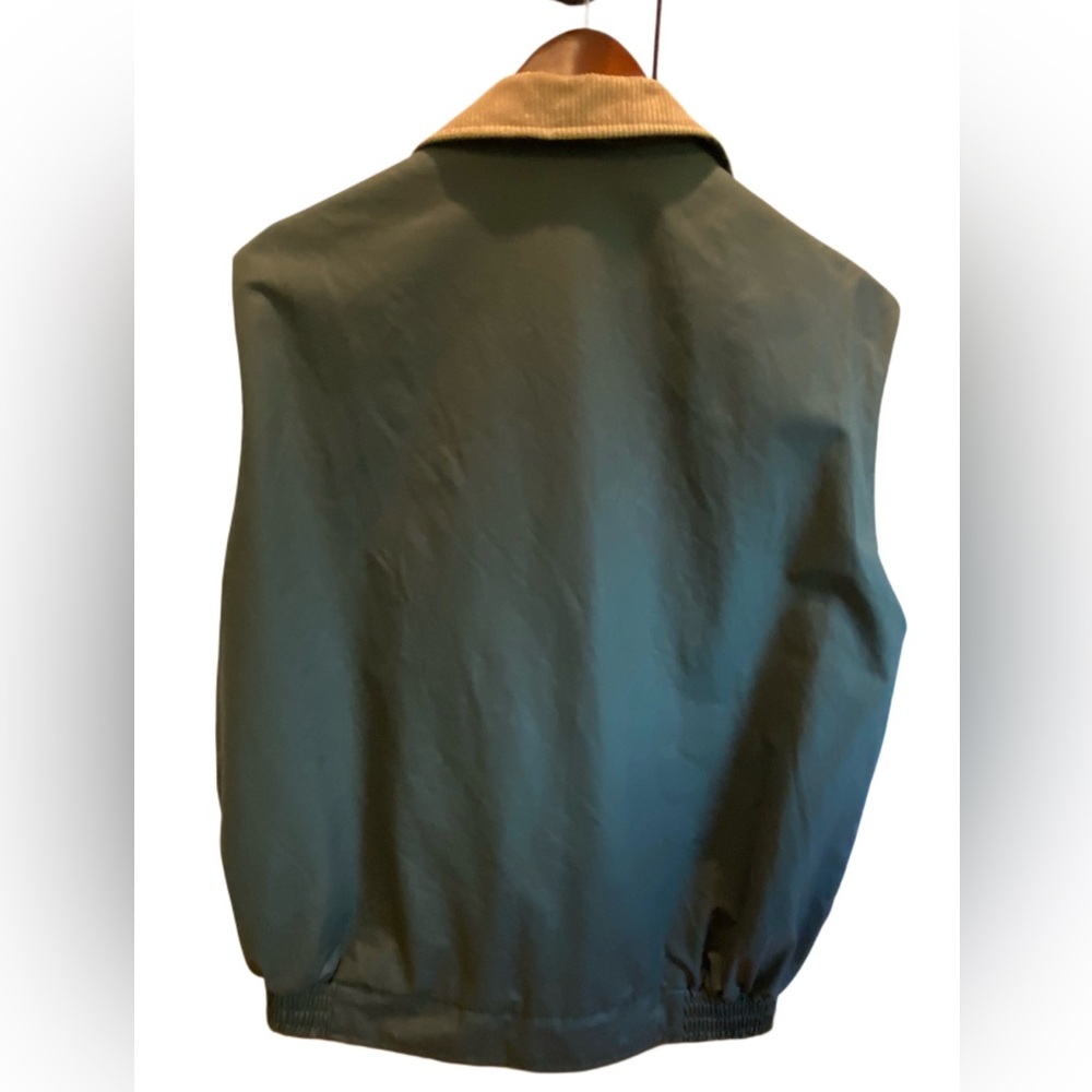 Vintage Forest Green Woolrich Nylon/Wool Men’s Vest Size Large - Picture 2 of 8